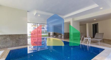 Квартира 1+1 с видом на море и богатой инфраструктурой в Махмутларе