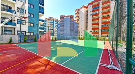 Квартира 1+1 с видом на море и богатой инфраструктурой в Махмутларе