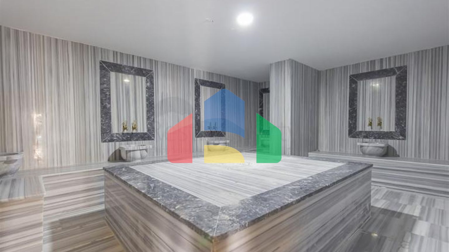 Квартира 1+1 с видом на море и богатой инфраструктурой в Махмутларе