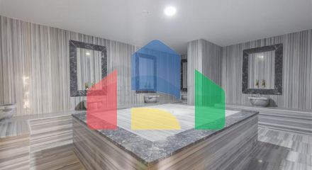 Квартира 1+1 с видом на море и богатой инфраструктурой в Махмутларе