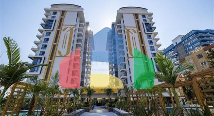 Стильная меблированная квартира с богатой инфраструктурой рядом с морем