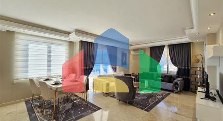 Просторная квартира 2+1 в районе Махмутлар на первой линии