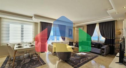 Просторная квартира 2+1 в районе Махмутлар на первой линии