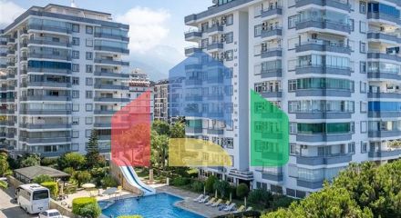 Двухкомнатная квартира с развитой инфраструктурой в районе Махмутлар