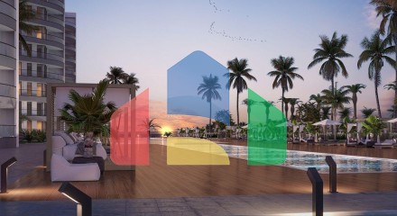 Уютная студия 28 м2 в новом комплексе  в 150 метрах от пляжа