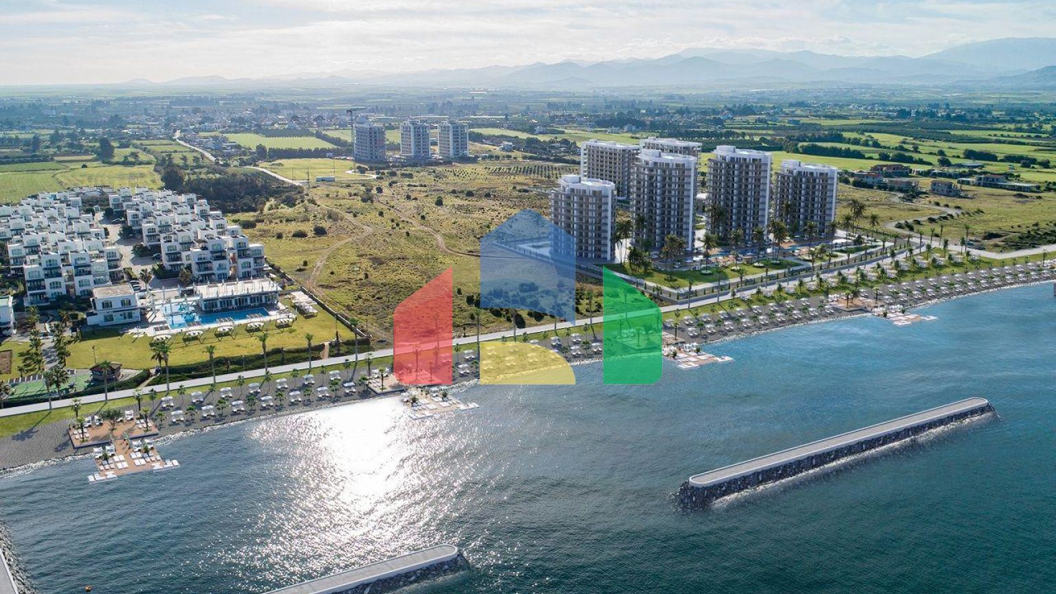 Уютная студия 28 м2 в новом комплексе  в 150 метрах от пляжа