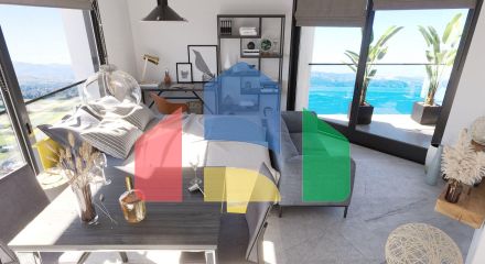 Уютная студия 28 м2 в новом комплексе в 150 метрах от пляжа Уютная студия 28 м2 в новом комплексе в 150 метрах от пляжа