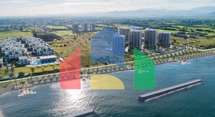 Двухкомнатная квартира 45 м2 в новом комплексе в 150 метрах от пляжа Двухкомнатная квартира 45 м2 в новом комплексе в 150 метрах от пляжа