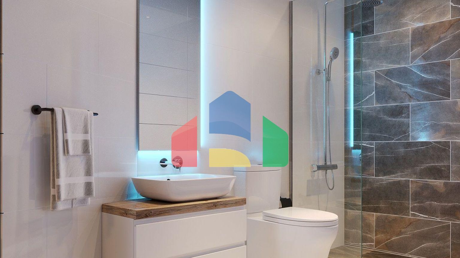 Двухкомнатная квартира 45 м2 в новом комплексе  в 150 метрах от пляжа