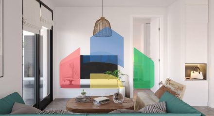 Двухкомнатная квартира 45 м2 в новом комплексе в 150 метрах от пляжа Двухкомнатная квартира 45 м2 в новом комплексе в 150 метрах от пляжа