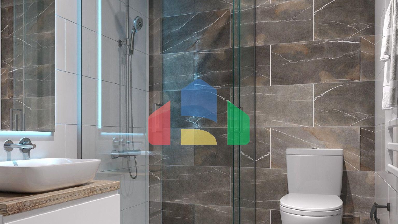 Двухкомнатная квартира 45 м2 в новом комплексе  в 150 метрах от пляжа