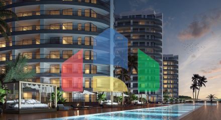 Трехкомнатная квартира 77 м2 в новом комплексе в Гюзельюрте Трехкомнатная квартира 77 м2 в новом комплексе в Гюзельюрте