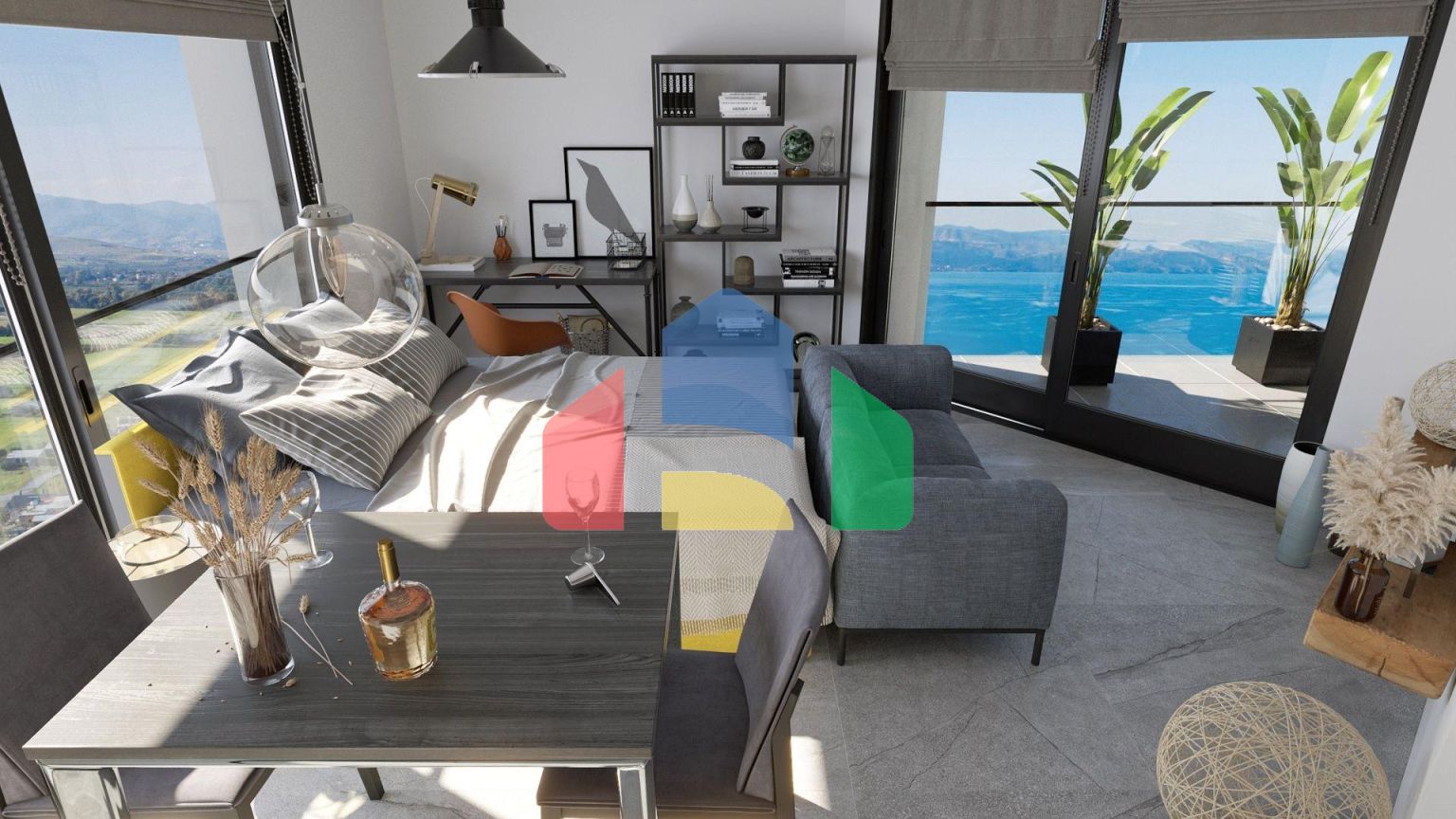 Студия 30 м2 в новом комплексе  в 250 метрах от пляжа