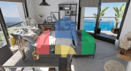 Студия 30 м2 в новом комплексе в 250 метрах от пляжа Студия 30 м2 в новом комплексе в 250 метрах от пляжа