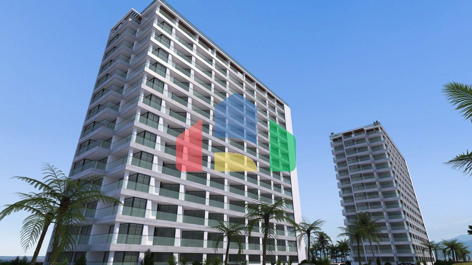 Студия 30 м2 в новом комплексе  в 250 метрах от пляжа