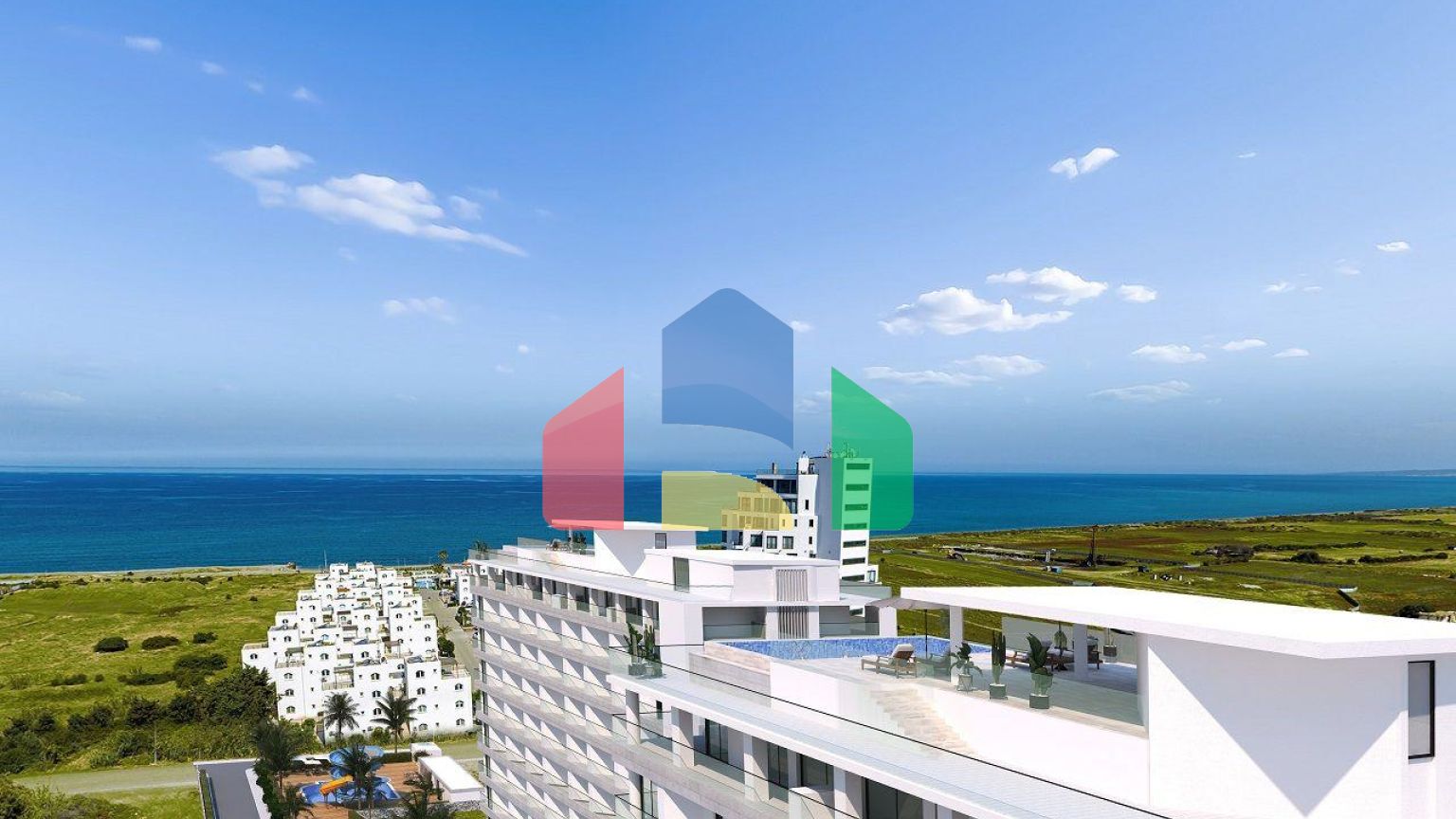 Студия 30 м2 в новом комплексе  в 250 метрах от пляжа