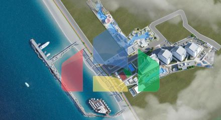 Двухкомнатная квартира 42 м2 с террасой 10 м2 в комплексе у моря