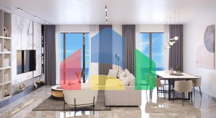 Квартира 2+1 (80 м2) с террасой 18 м2 в новом комплексе в Гюзельюрте Квартира 2+1 (80 м2) с террасой 18 м2 в новом комплексе в Гюзельюрте