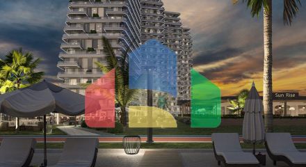 Четырехкомнатный Loft 148 м2 с террасой 81 м2 в новом комплексе в Гюзельюрт