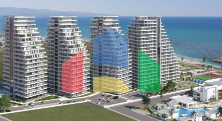 Квартира 4+1 Duplex 170 м2 с террасой 81 м2 в Гюзельюрте