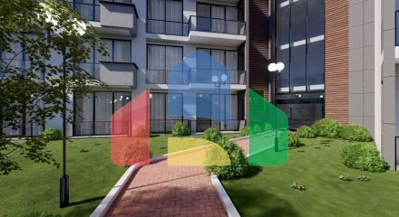 Студия 50 м2 с балконом в масштабном курортном комплексе в Газиверене