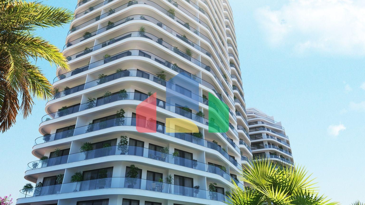 Студия 34 м2 в шикарном комплексе в Газиверене