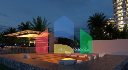 Студия 34 м2 в шикарном комплексе в Газиверене