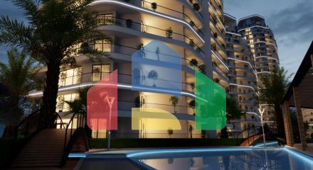 Студия 34 м2 в шикарном комплексе в Газиверене