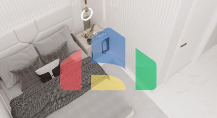 Студия 34 м2 в шикарном комплексе в Газиверене