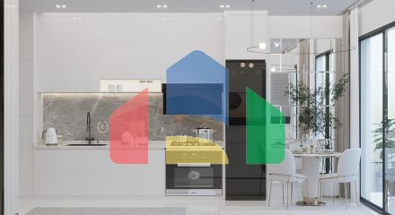 Студия 34 м2 в шикарном комплексе в Газиверене