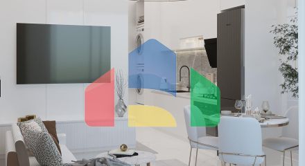 Студия 34 м2 в шикарном комплексе в Газиверене