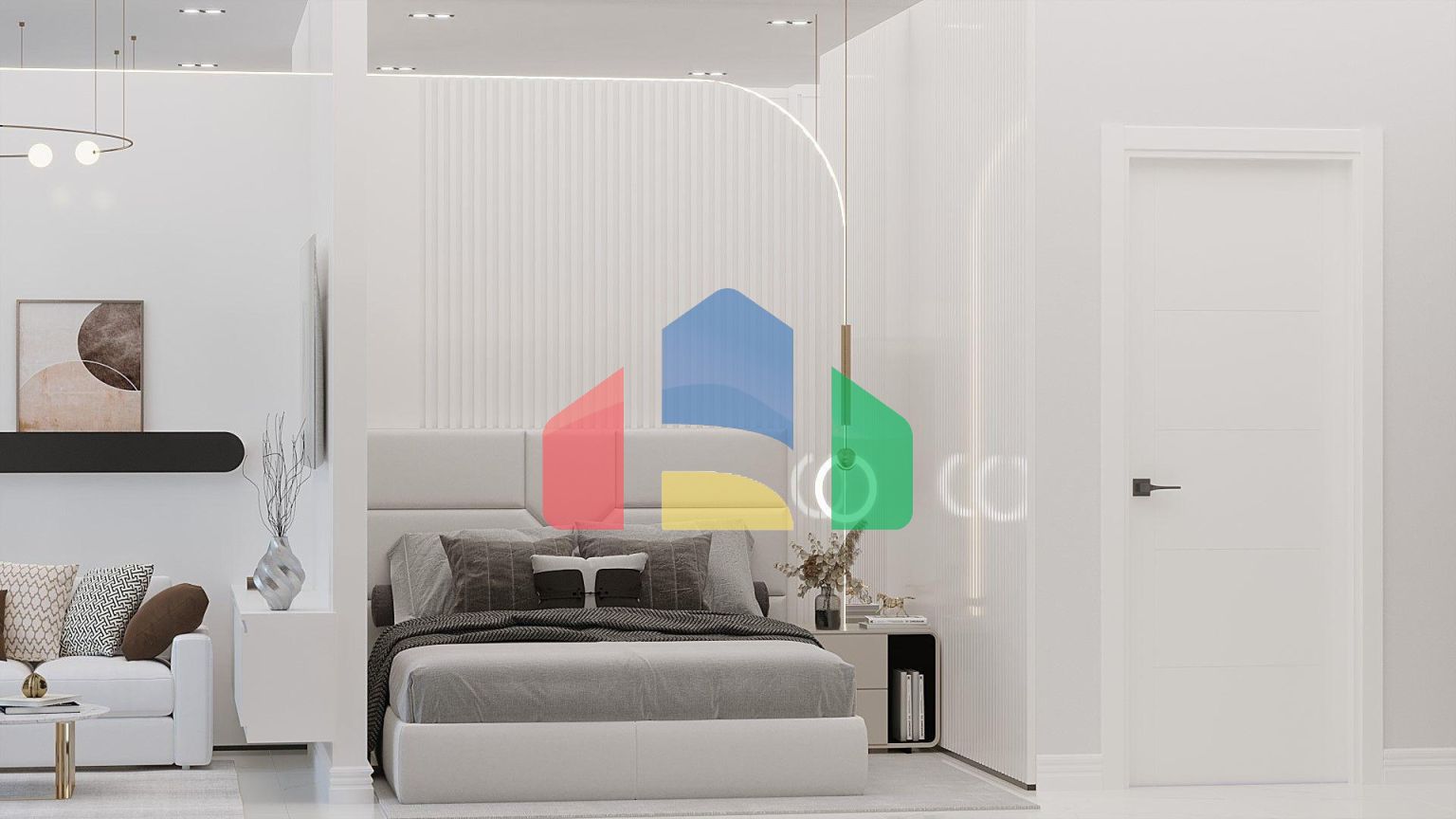 Студия 34 м2 в шикарном комплексе в Газиверене