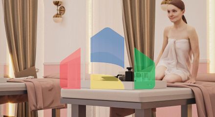 Студия 34 м2 в шикарном комплексе в Газиверене