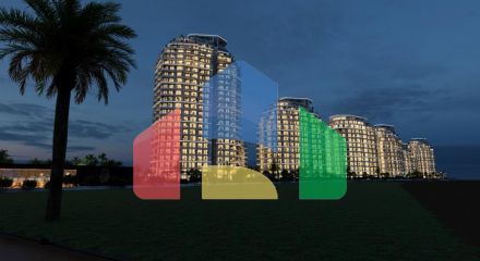 Двухкомнатная квартира 60 м2 в роскошном комплексе на берегу моря Двухкомнатная квартира 60 м2 в роскошном комплексе на берегу моря