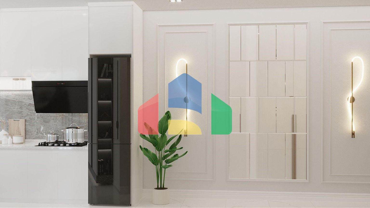 Двухкомнатная квартира 60 м2 в роскошном комплексе на берегу моря