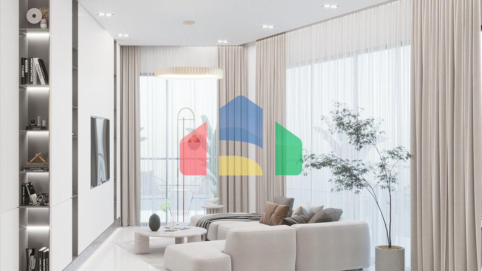 Двухкомнатная квартира 60 м2 в роскошном комплексе на берегу моря