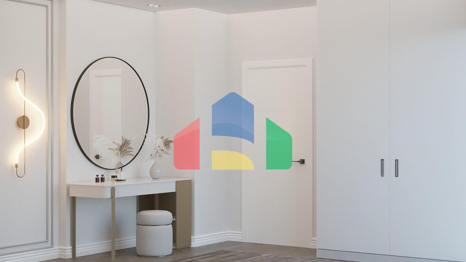 Квартира 2+1 (228м2) в красивом комплексе в Газиверене