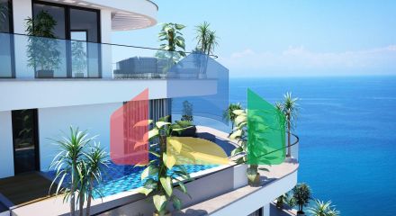 Квартира 2+1 (228м2) в красивом комплексе в Газиверене