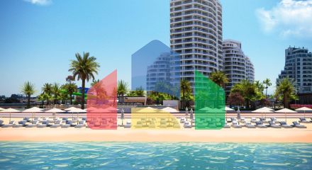 Квартира 2+1 (228м2) в красивом комплексе в Газиверене