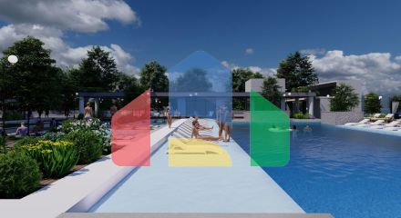 Студия 50 м2 с видом на море в масштабном курортном комплексе в Газиверене