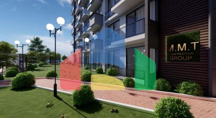 Студия 50 м2 с видом на море в масштабном курортном комплексе в Газиверене