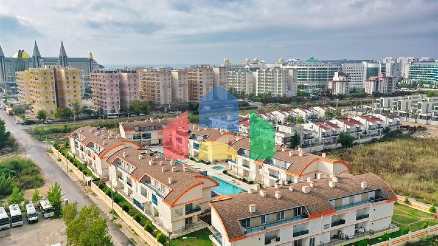 Квартира планування 1 + 1 в мікрорайоні Кунду - Анталія