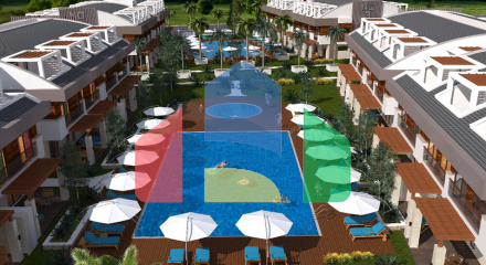 Элитный проект в Ларе Анталья в 400 м от песчаных пляжей