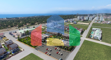 Элитный проект в Ларе Анталья в 400 м от песчаных пляжей