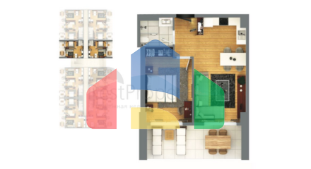 Элитный проект в Ларе Анталья в 400 м от песчаных пляжей