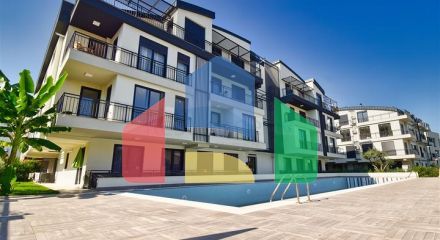 Квартира планування 2 + 1 в мікрорайоні Гюзельоба - Анталія