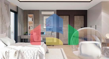 Вилла планировки 6+1 в микрорайоне Эрменек - Анталия