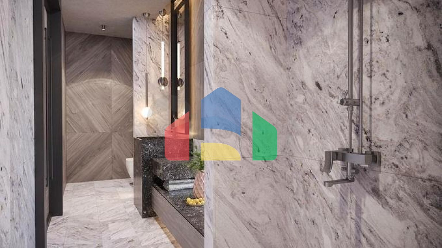 Вилла планировки 6+1 в микрорайоне Эрменек - Анталия