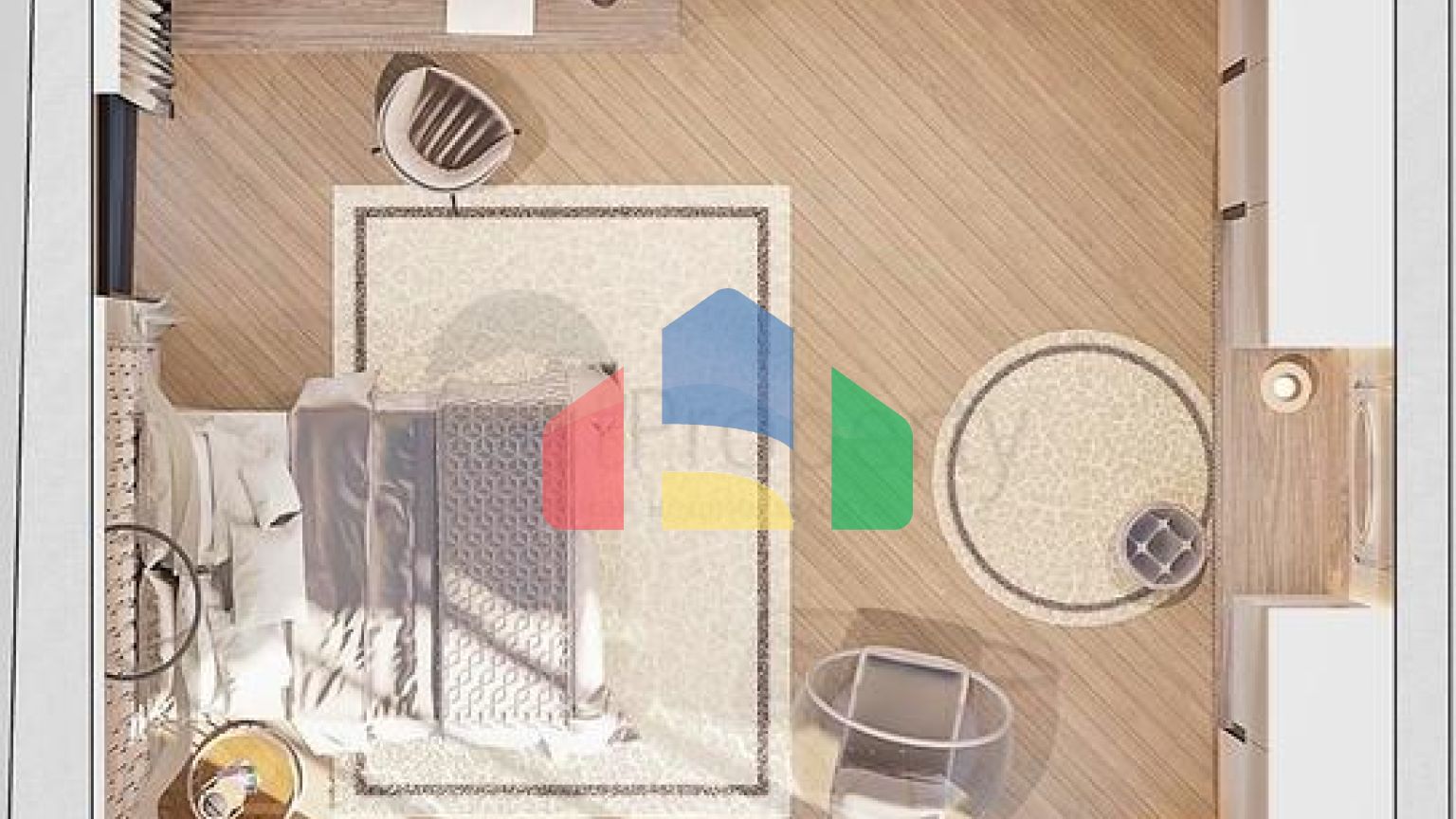 Вилла планировки 6+1 в микрорайоне Эрменек - Анталия