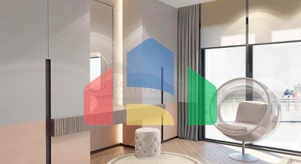 Вилла планировки 6+1 в микрорайоне Эрменек - Анталия